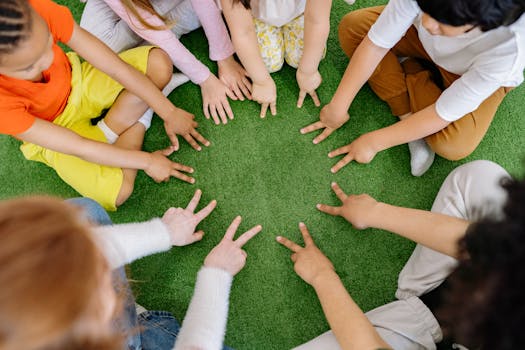 students collaborating in a study group