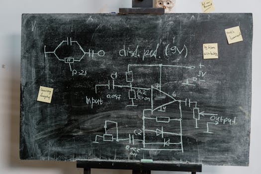 diagram of an electrical circuit