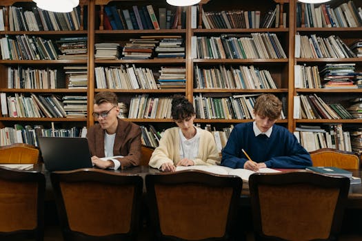 quiet study area