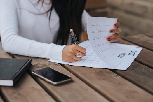 student with a hydration schedule